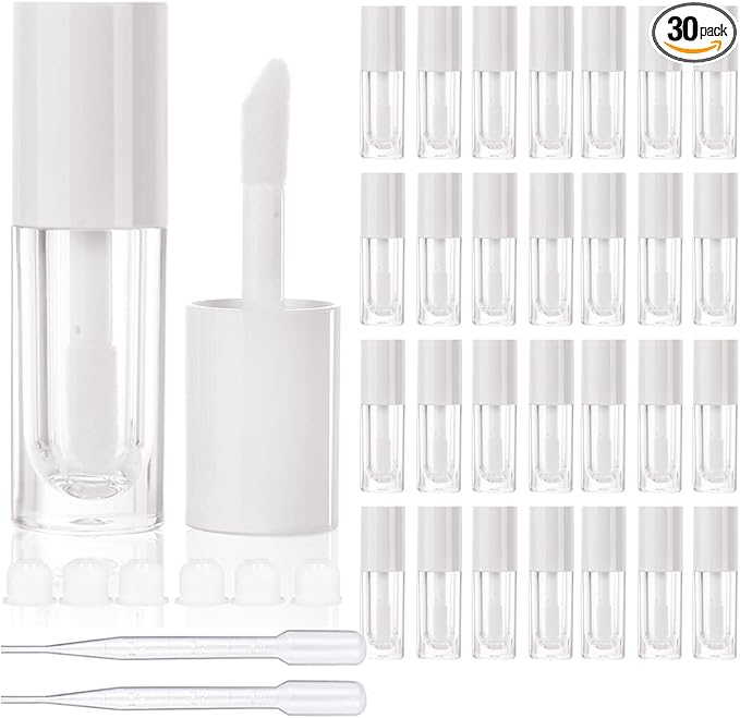 Mood-enhancing empty lip gloss tubes by TINTME - designed for self-expression through beauty