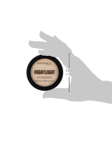 Rimmel High'Light Pressed Powder, Stardust 001, Shelf Pack of 2