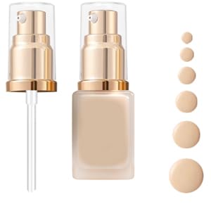 1 Pack Foundation Pump Fit for Estee Lauder Double Wear Foundation, Gold Replacement Pump for DW Makeup Bottle(Upgraded)