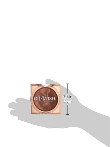 HUDA BEAUTY GloWish Soft Radiance Vegan Bronzing Powder 04 Deep Tan