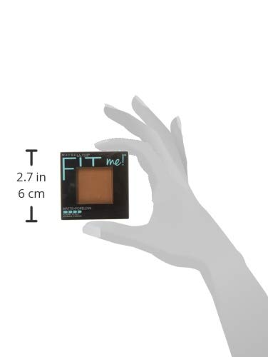 Maybelline Fit Me Matte + Poreless Pressed Face Powder Makeup, Truffle, 1 Count (Pack of 2)