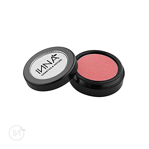 Inna Cosmetics & Nature - Blush 100% Natural, vegan, gluten free, paraben free, oil-free, Mineral, cruelty-free Made in Canada , 3 g. (Fantastic Rose) (Fantastic Rose)
