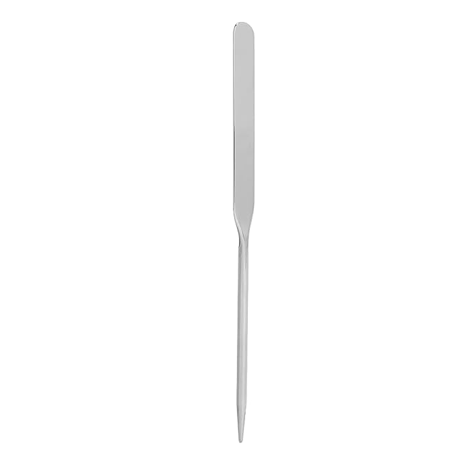 Makeup Spatula, Foundation Spatula, Stainless Steel Foundation Makeup Shovel, Make Up Spatula Tool for Professional, Beginner Facial Mixing Stick