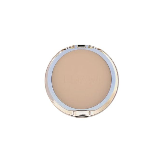 Emani Flawless Matte Powder Foundation Makeup for Sensitive Skin, Natural Mineral Foundation Compact with Buildable Coverage, Oil Control, Talc Free, Cruelty-Free & Vegan, Warm Beige