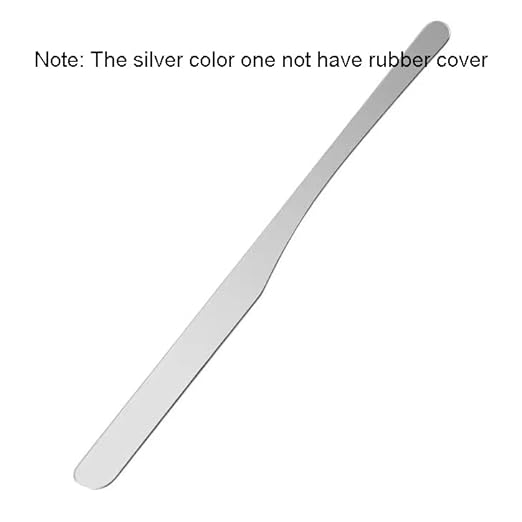 4 Pieces Stainless Steel Makeup Spatula Foundation Mixing Tool Eye Cream Spoon Beauty Scoop Makeup Beauty Spoons Cosmetic Skincare Spatula for Home Beauty Salon Use, Random Color
