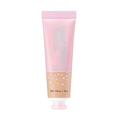 UNICORN GLOW HYDRATING FOUNDATION #5 MEDIUM BUFF Collagen Serum + Hyaluronic Acid + Ceramide