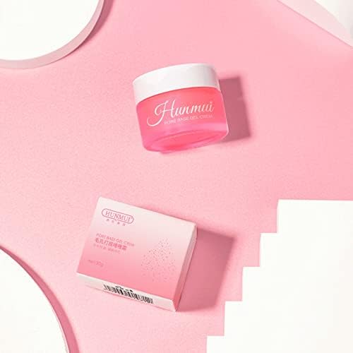 Hunmui face primer pore base gel cream,Magical perfecting base face primer under foundation Anti-Aging WrinklesShrink Pore Remove Fine LinesExfoliatingAnti-Oxidation。
