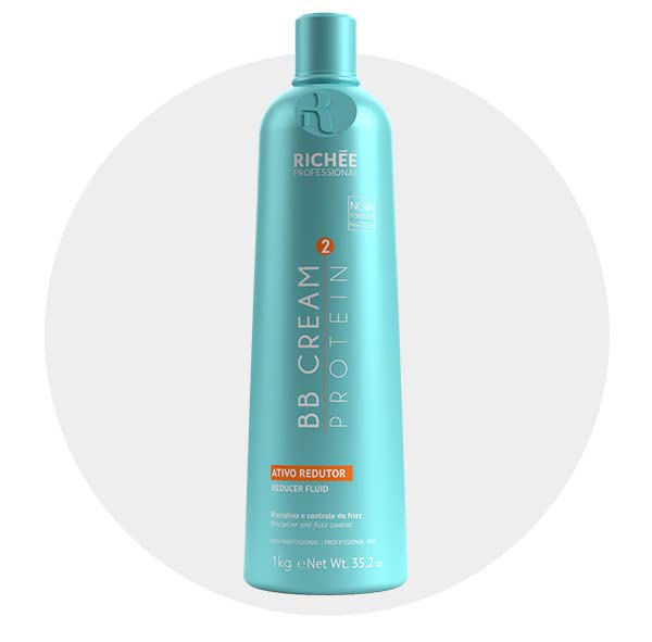 Richée Professional | Liso BB Cream Kit | Pure Active Ingredients And Extraordinary Shine | (3x) 1000 ml / 33.8 fl.oz.
