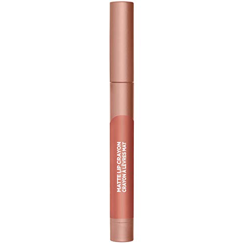 L’Oréal Paris Infallible Matte Lip Crayon, Smooth Caramel (Packaging May Vary)