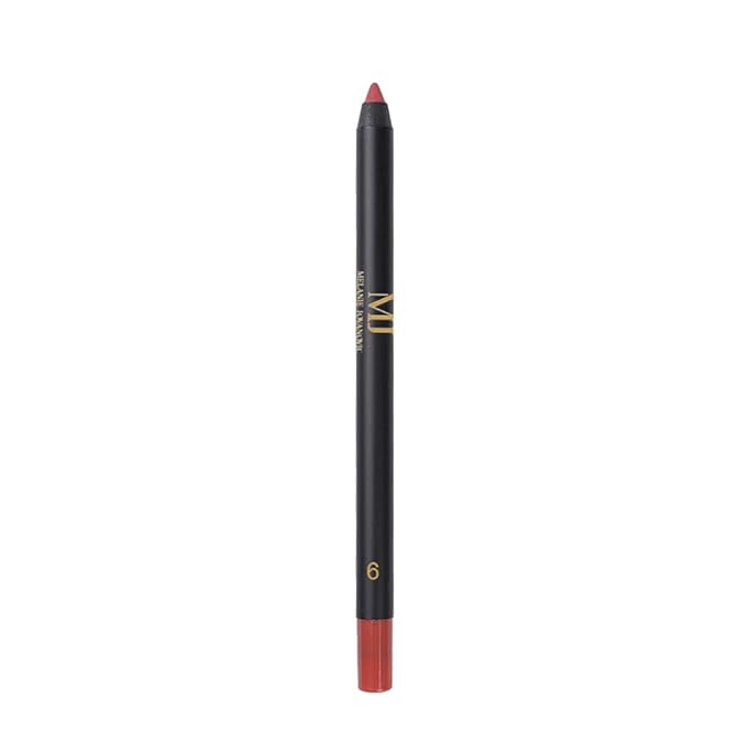 Lip Liner | Soft and Creamy | Moisturizing and Nourishing | Long lasting make up | 6 Beautiful Shades | Mela Beauty Studio Professional Makeup (6)