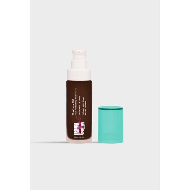 Uoma Beauty By Sharon C, Flawless IRL Skin Perfecting Foundation (Black Pearl T2), 1 Ounce (Pack of 1)