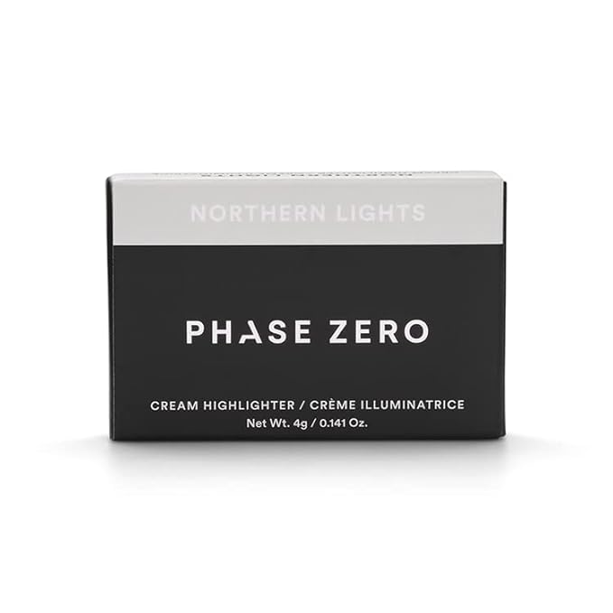 Phase Zero Makeup Cream Highlighter - "Northern Lights" - 4g / 0.141oz - For a Long Lasting, Natural, Radiant Glow