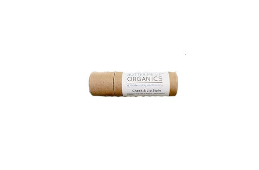 Organic Natural Cheek And Lip Stain Tinted Lip Balm/Butter Me Up Organics