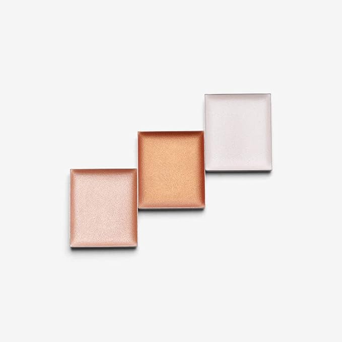 Phase Zero Makeup Cream Highlighter - "Northern Lights" - 2.4g / 0.084oz - Quad Refill - For a Long Lasting, Natural, Radiant Glow