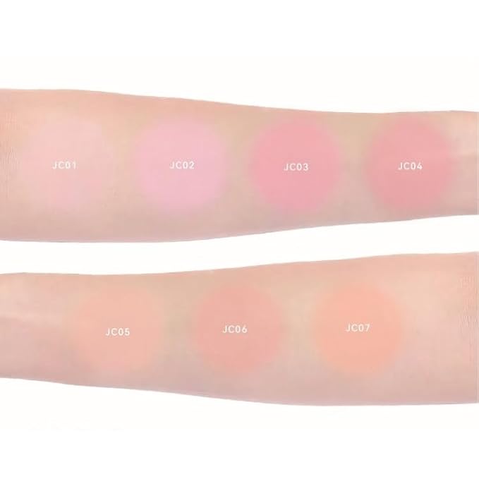 1 PC Liquid Blush with Sponge Head, Matte Nude Pink Orange Makeup Blusher Cream, Liquid Liquid Blusher (05, 5ml)
