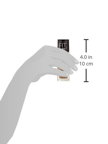 Maybelline Fit Me Dewy + Smooth Foundation Makeup, Classic Ivory, 1 Count (Pack of 4)