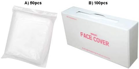 Makeup Protector Disposable Cover Sheet Clothing Garment Cosmetic Stain Guard Hair Hood Changing Room Supply (A) 50pcs)