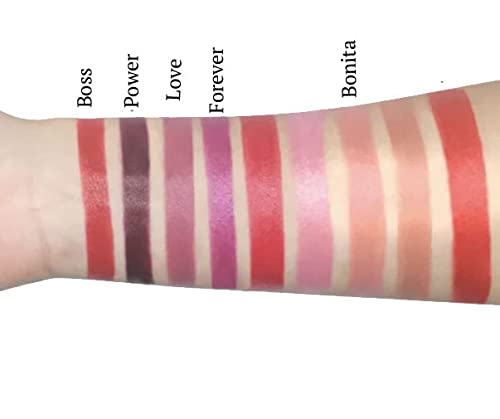 Love Moisturizing Lipstick For Soft, Kissable Lips - Pigment Rich - Cream Finish - Long-Lasting Lip Color - Cruelty Free Cosmetics - Mauve Nude Shade125-3.8 g / 0.13 oz