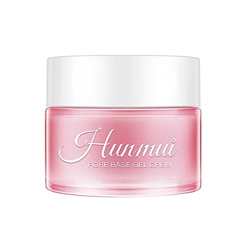 Hunmui face primer pore base gel cream,Magical perfecting base face primer under foundation Anti-Aging WrinklesShrink Pore Remove Fine LinesExfoliatingAnti-Oxidation。