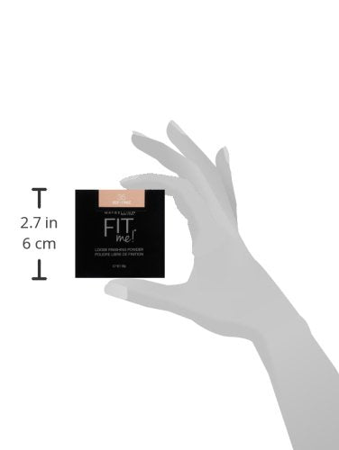 Maybelline Fit Me Loose Setting Powder, Face Powder Makeup & Finishing Powder, Deep, 1 Count (Pack of 2)