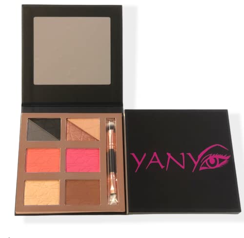Luxe Light & Loaded Palette – Multi-Use Vegan Makeup Palette with Highly Pigmented Eyeshadows, Blush, Highlighter & Contour | Cruelty-Free, Paraben-Free, Travel-Friendly