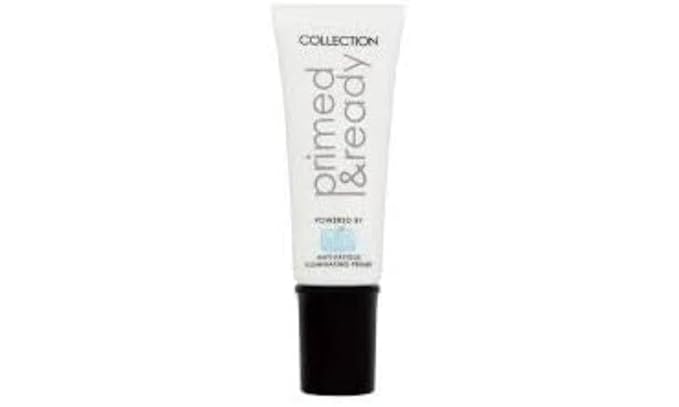 Cosmetics Primed and Ready Illuminating Primer, Dewy Finish For Dry Skin, 25ml, Pearl (Packaging may vary)