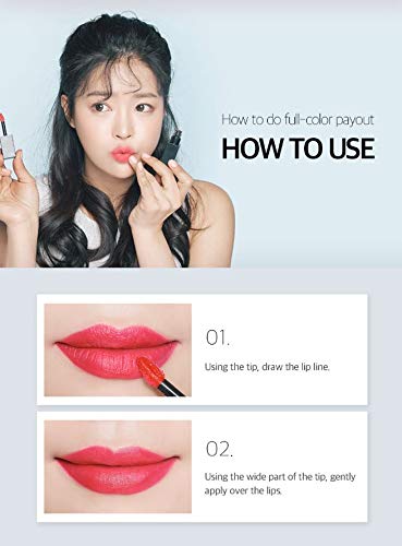BOM MATT HOLIC TINT Long Lasting Lip Tint 8.5g - 5 Colors H RD102 VAMPIRE RED