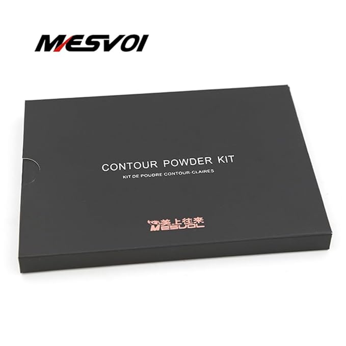 6 Color Contour Powder Kit Foundation Palette Contouring Makeup Kit Highlight Dramatically Sculpt Enhance Features (Medium)