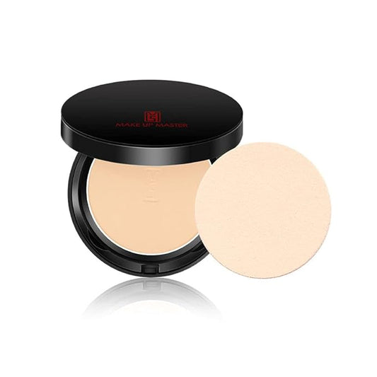 Make Up Master Silky Dry/Wet Pressed Powder, Longwear Oil-Control, Fine & Smooth Powder, 0.3 Ounce (A03 medium)