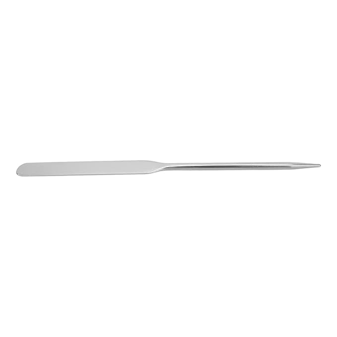 Stainless Steel Makeup Spatula for Professional, Makeup Spatula Ergonomic Nail Art Stirring Tool Facial Mixing Stick Makeup Artist Makeup Tool Beauty Spatula Nail Art Makeup Stirring Rod