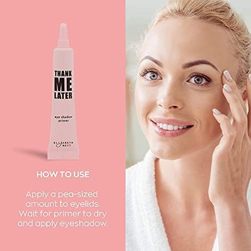 Elizabeth Mott - Thank Me Later Eye Primer (10 g) & Elizabeth Mott - Thank Me Later Face Primer (30g) a Long-lasting Makeup Gripping Formula & Elizabeth Mott Thank Me Later Setting Spray (95ml)