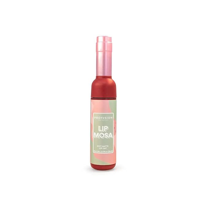 Profusion Cosmetics Lip Mosa Tinted Lip Cream, Gentle for Brunch Ready Beauty, Enjoy Long Wear Glam and Velvety Lips All Day, Achieve Adorable Pout With Flawless Flush Of Color