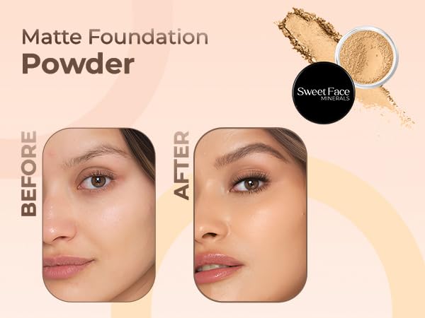 16pc STARTER KIT with 10 BRUSHES SET (DEEP TAN) Mineral Makeup Bare Face Loose Powder Includes Matte Foundation, Veil Primer, Blush, Bronzer, Translucent Finishing Setting Powder SPF 30 Travel Size