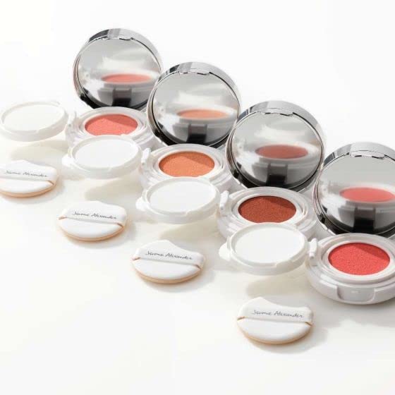 Jerome Alexander AirCushion Blusher - Smooth, Buildable Formula for a Natural Glow | All Skin Types - Pink Carnation