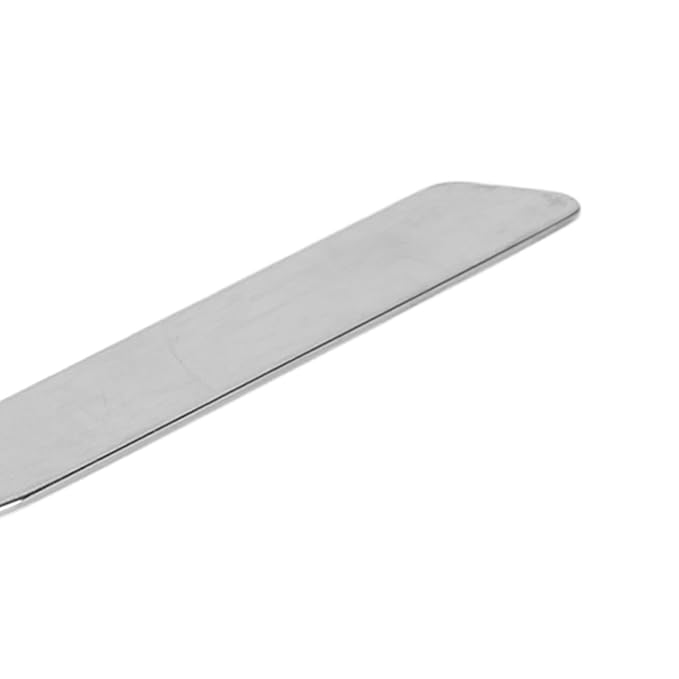 Metal Makeup Spatula, 3 Pieces Stainless Steel Makeup Spatula for Blending