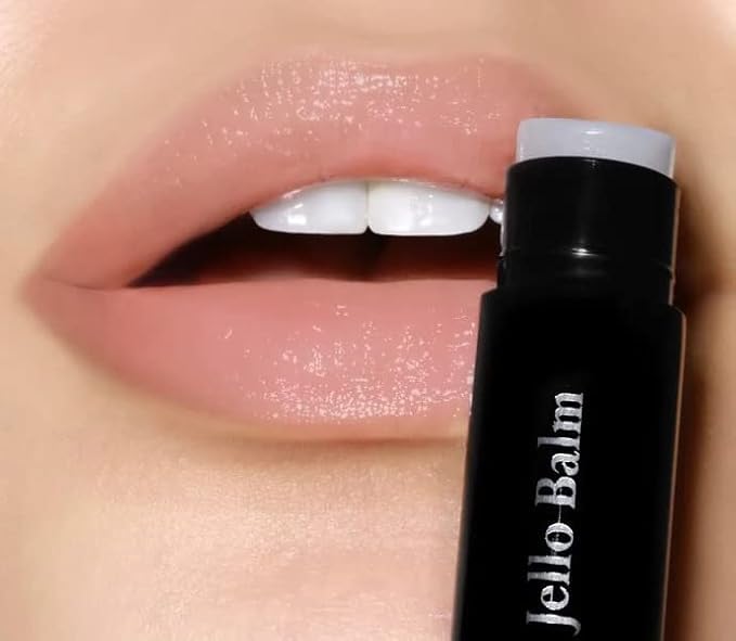 Girlactik Unisex Jello Gloss Balm – Clear Hydrating Lip Balm for Natural Shine, Lightweight and Non-Sticky Formula, Perfect for Everyday Moisture and a Glossy Finish, 0.15 oz