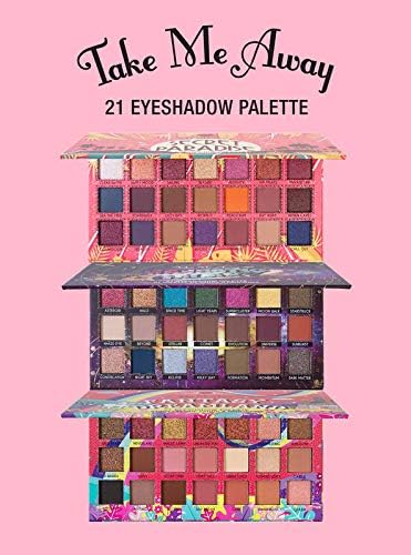 J.CAT BEAUTY Take Me Away 21 Eyeshadow Palette - Secret Paradise