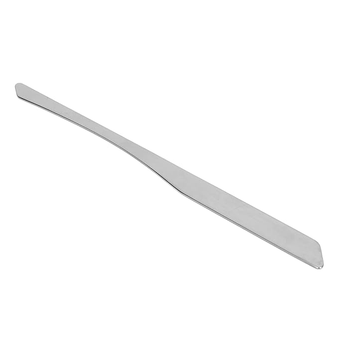 Metal Makeup Spatula, 3 Pieces Stainless Steel Makeup Spatula for Blending
