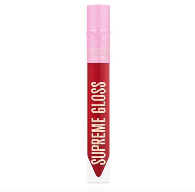 Jeffree Star Cosmetics Supreme Gloss – Full-Pigment, High-Shine Lip Gloss in “Blood Sugar” (Medium) – Non-Sticky, Long-Lasting, Vegan & Cruelty-Free Lip Color Formula
