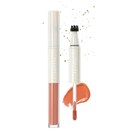 Double-Headed Freckle Blush Pen – 2-in-1 Faux Freckle Stamp & Soft Liquid Blush Duo, Waterproof Long-Lasting Freckles Tattoo Marker for Sunkissed Natural Look, Lightweight & Easy to Blend (02#)