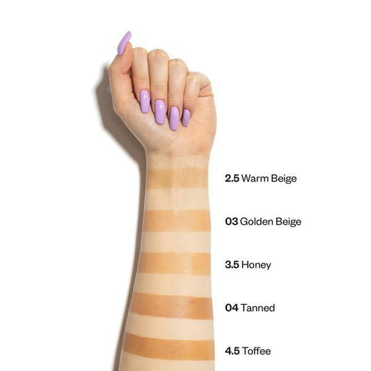 Long Cover Fluid Foundation 30 ml Makeup Warm Beige - 2.5