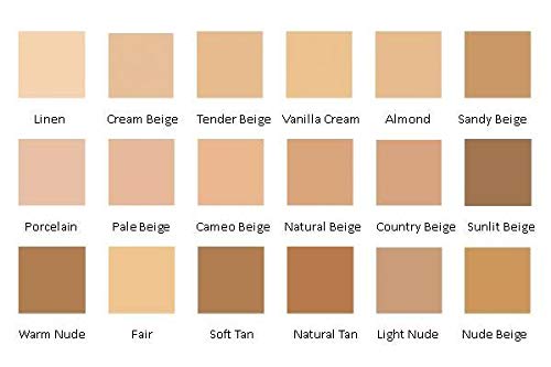 Jolie Mineral Liquid Powder Foundation SPF 15 1 Fl. Oz. Hypoallergenic - For All Skin Types (Linen)