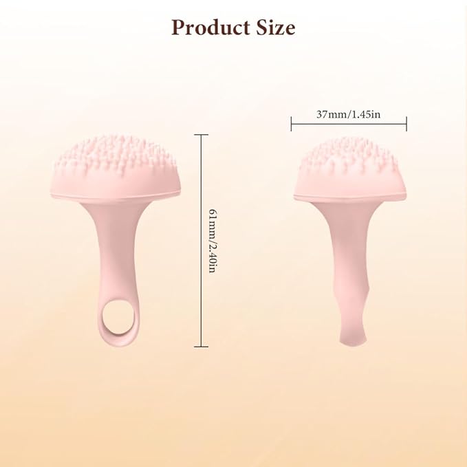 Silicone Freckle Stamp, Portable Fake Freckle Stamp, Faux Freckles Waterproof, Updated Freckles Applicator, Freckle Stamp for Natural Freckles Makeup Tool(Pink)