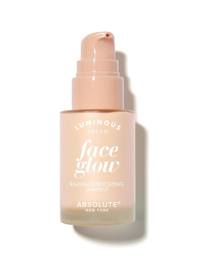 Absolute New York Luminous Dream Glow Tint | Glowing, Long-Lasting, Cruelty-free (MFLT01 Ivory Glow, 1.01 fl oz)