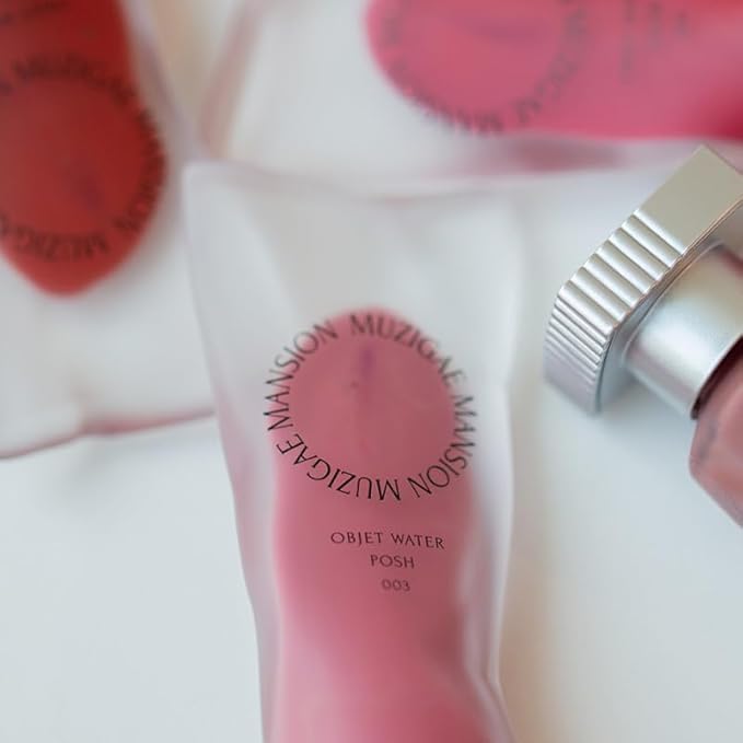 Objet Water Lip Stain Matte Lipstick – (Watery to Blurry Tint), Long-Lasting, Hydrating, Waterproof Wear – K-Beauty Liquid Lipstick for Women, Bold Red Tinted Gloss (006 BEHIND)