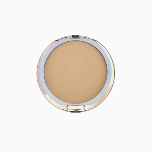 Emani Flawless Matte Powder Foundation Makeup for Sensitive Skin, Natural Mineral Foundation Compact with Buildable Coverage, Oil Control, Talc Free, Cruelty-Free & Vegan, Deep Golden