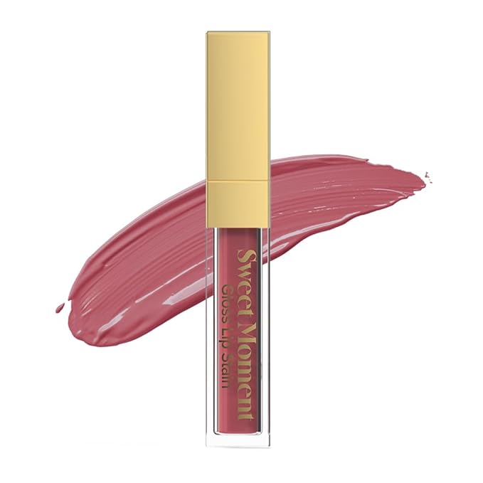 Sistar Sweet Moments Gloss Lip Stain Long-Lasting Glossy Finish Vivid High Pigment Colors Smooth and Sweet 1.5 mL / 0.05 fl. oz. (Love Bird)