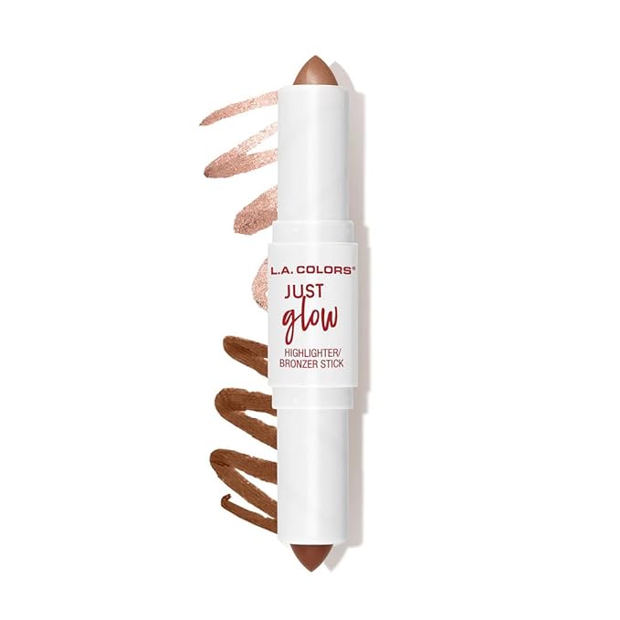 L.A. COLORS Just Glow Highlighter/Bronzer Stick, Copper Haze CCS596