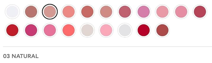 Radiant Professional Lip Glaze (15 Shades) - Ultra-Glossy, Moisturizing & Long-Lasting Hydration - High Shine Finish - Vegan Lip Glaze for Soft, Nourished Lips - Non-Sticky - (03 - NATURAL)