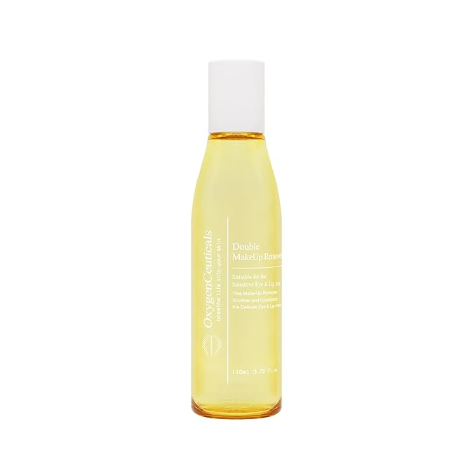Double Makeup Remover 110ml/3.72 fl.oz, Cleansing Oil for Face, Eyes, and Lips, Non-Comedogenic